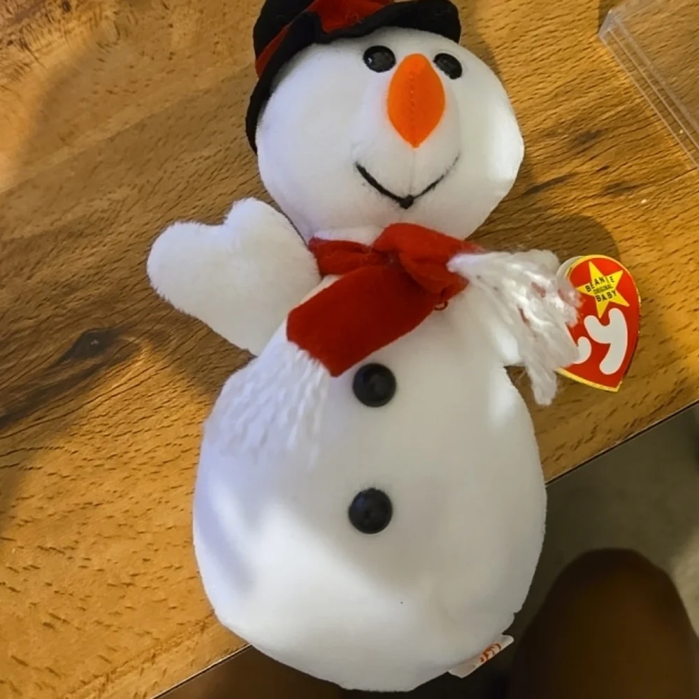 Ty Beanie Baby Snowball, 1996 With Case